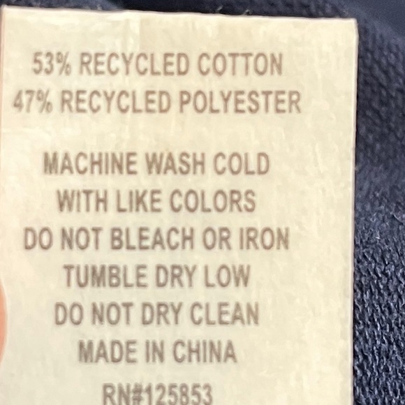 Taylor Stitch Heavy Bag Pocket Tee Navy T-Shirt Size 38 Cotton Short Sleeve - Picture 6 of 7